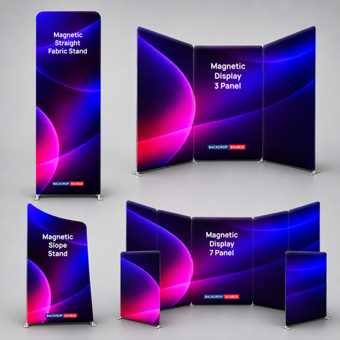 Magnetic Fabric Display Stands & Partitions
