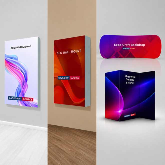 9m Exhibition Displays & Backdrops