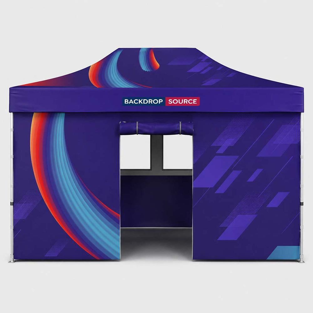 4.5m x 3m ファブリック製フードブースキャノピーテント