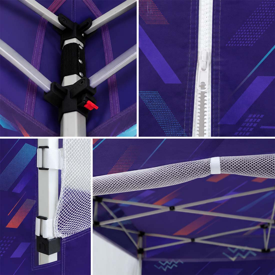 4.5m x 3m ファブリック製フードブースキャノピーテント