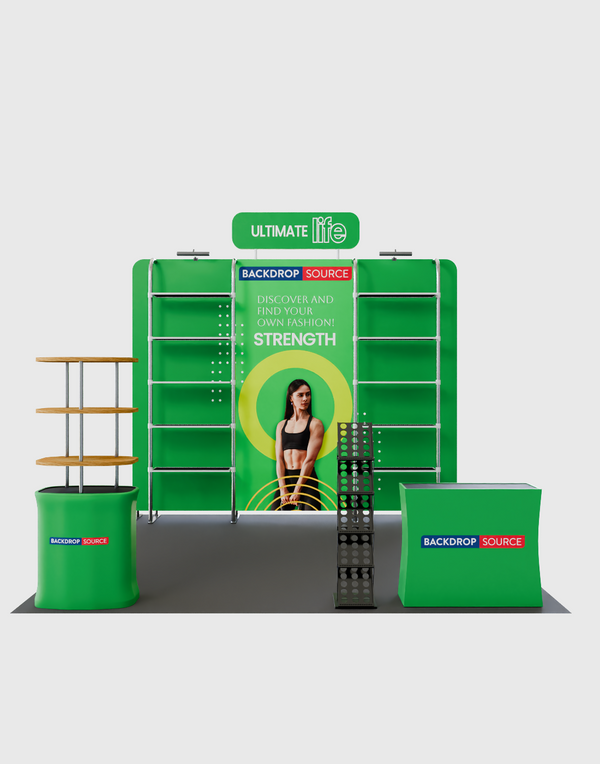 携帯展示ディスプレイ 3m x 3m - モデル20