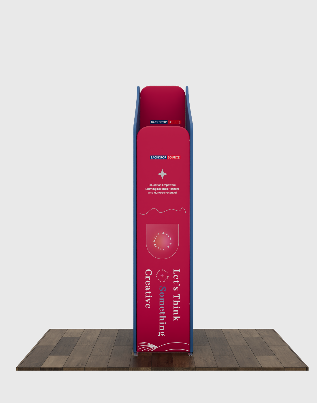 Magnetic Fabric Booth Display - Model 4 (2m x 2m)