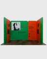 Magnetic Fabric Booth Display - Model 2 (3m x 3m)