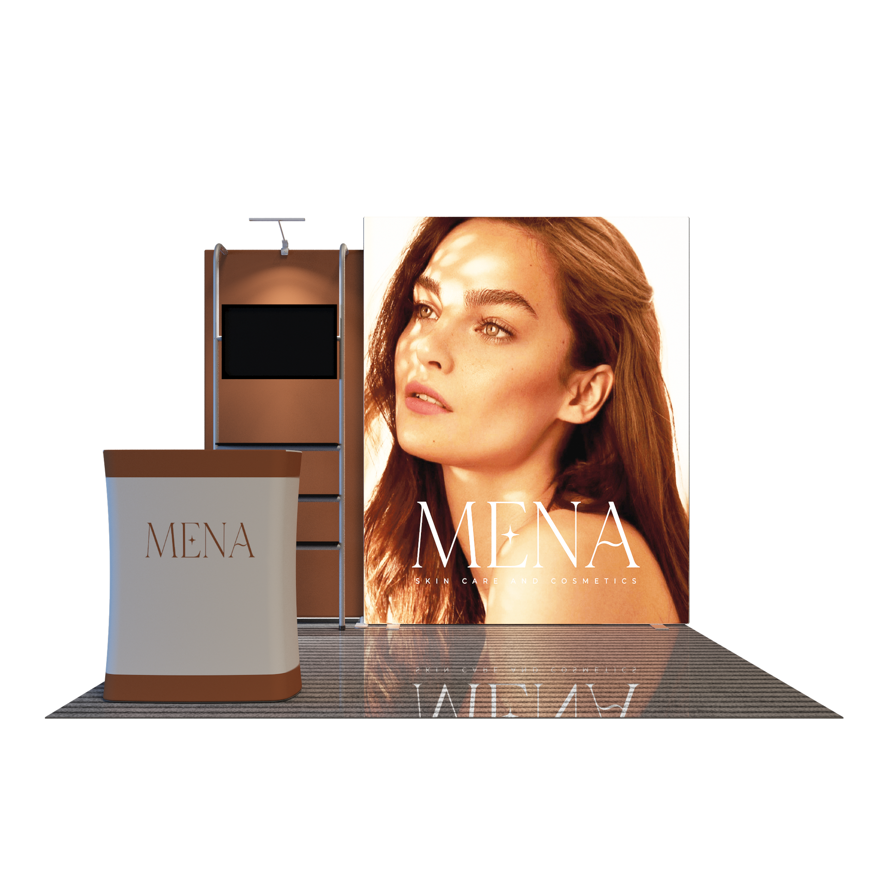 Premier 3m x 3m Exhibition Booth - Model 2