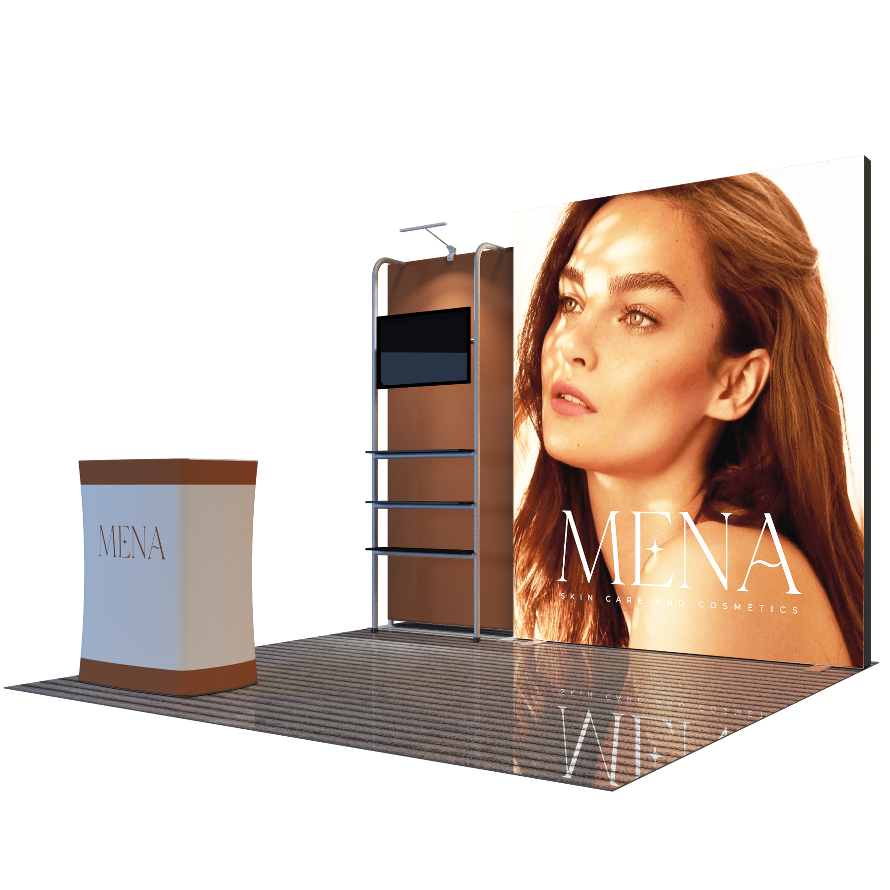 Premier 3m x 3m Exhibition Booth - Model 2