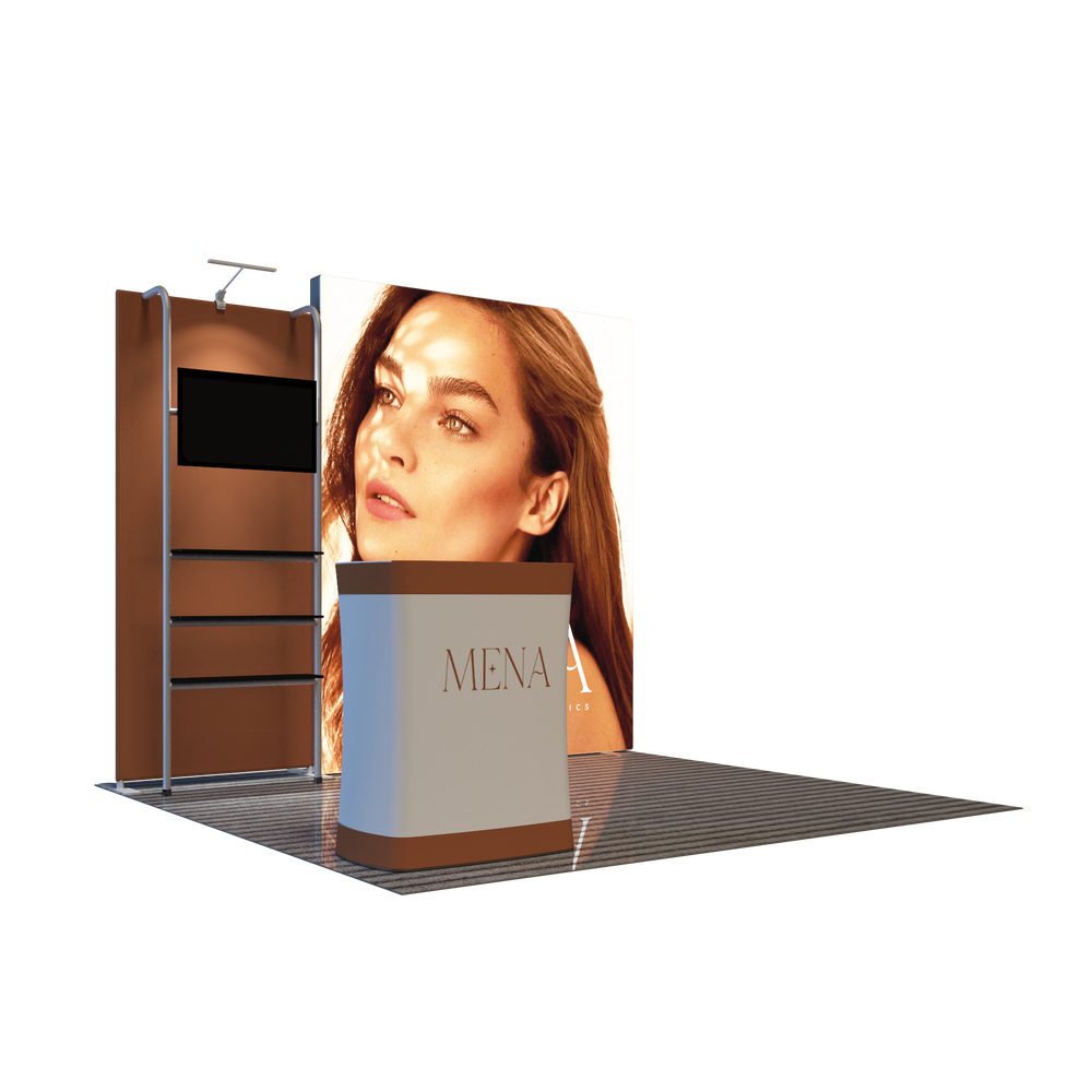 Premier 3m x 3m Exhibition Booth - Model 2