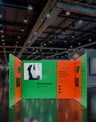 Magnetic Fabric Booth Display - Model 2 (3m x 3m)