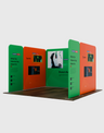 Magnetic Fabric Booth Display - Model 2 (3m x 3m)