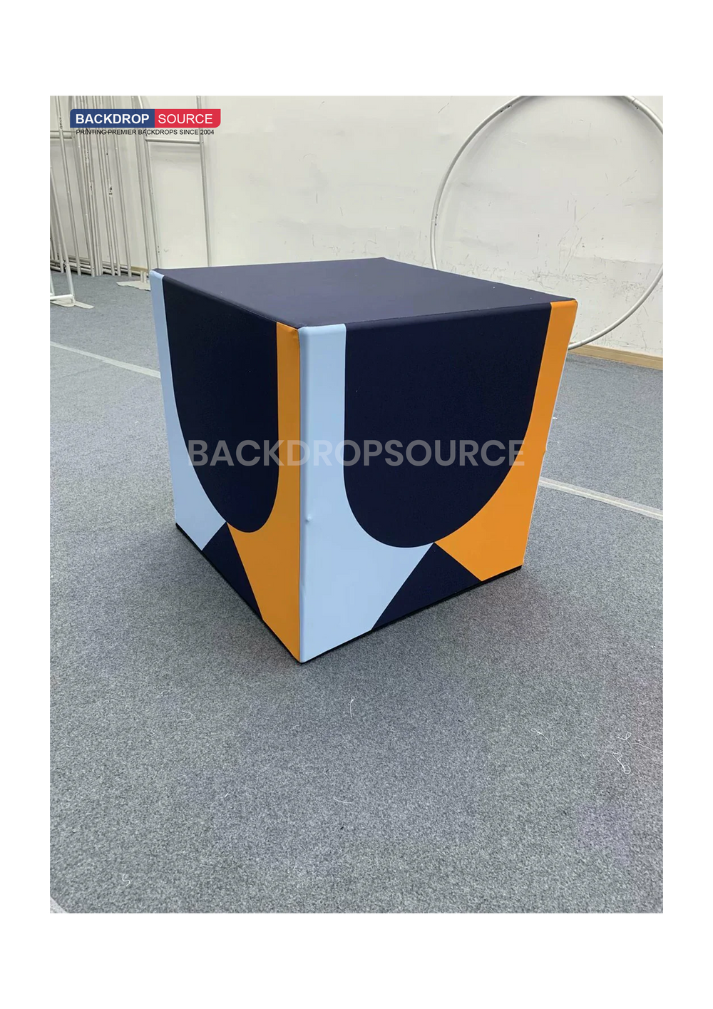 製品展示用のストレッチファブリックディスプレイ5セット