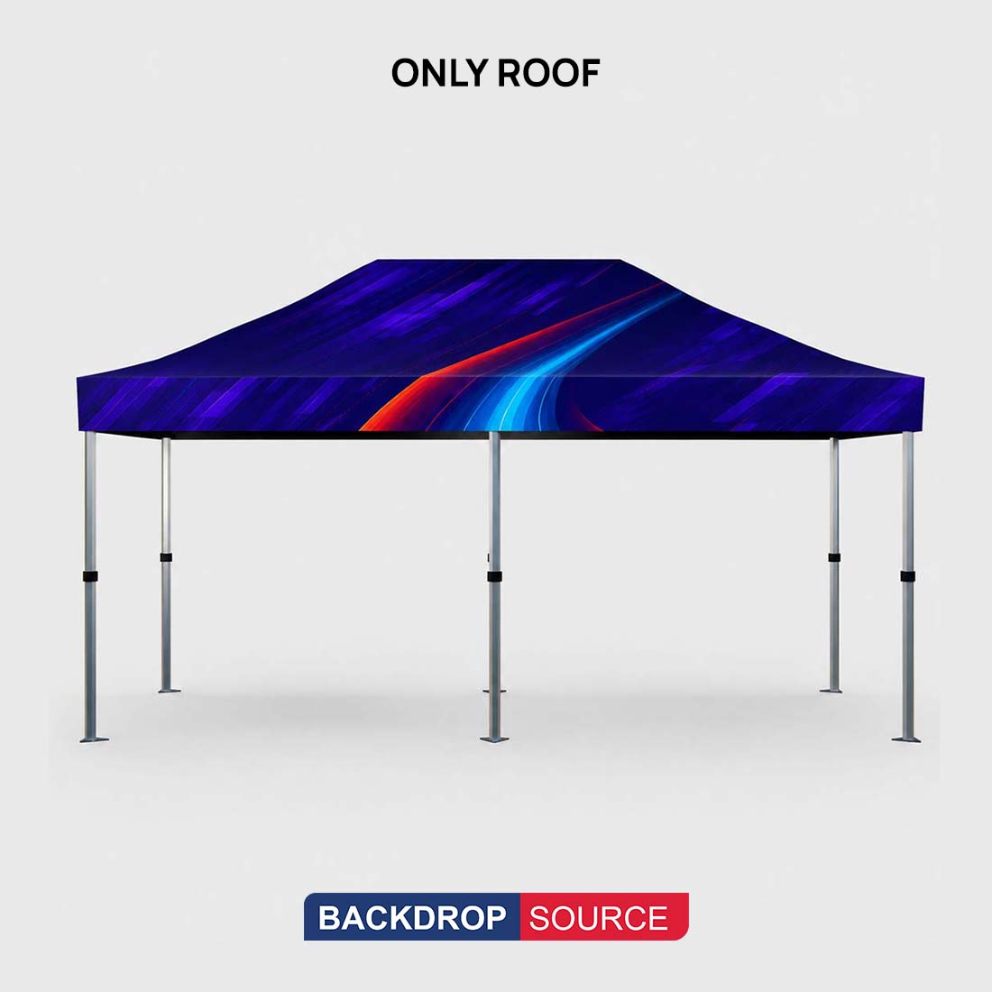 Heavy Duty Fabric Canopy Tent – (6m W x 3m H)