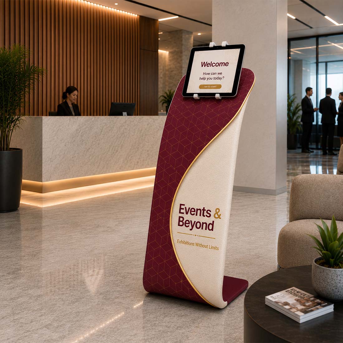 スマートテンションファブリックタブレットディスプレイ