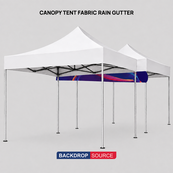 Canopy Tent Fabric Rain Gutter