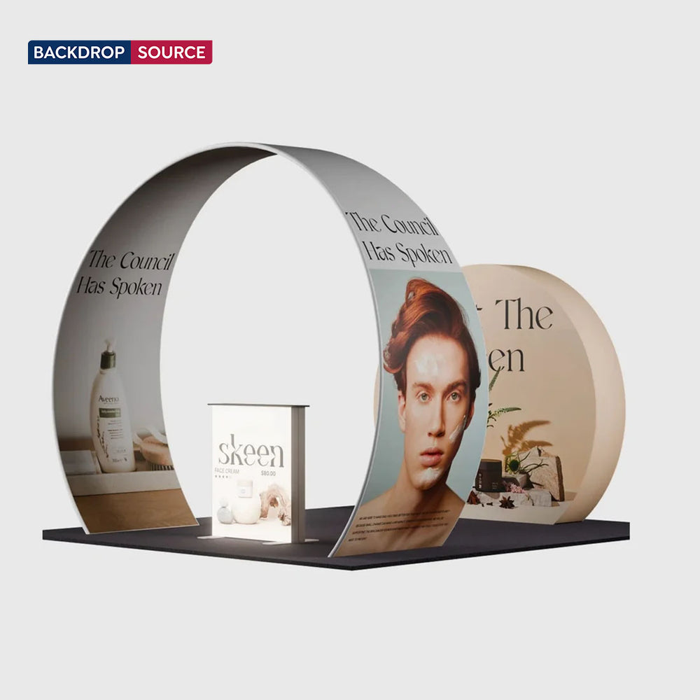 Portable Exhibit Display 3m x 3m - Model 34