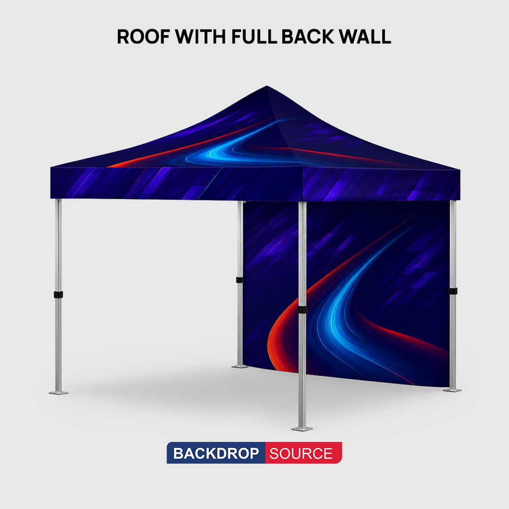 Heavy Duty Fabric Canopy Tent – (3m W x 3m H)