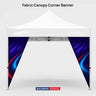 Fabric Canopy Corner Banner