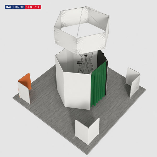 モジュラーブースキット 6m x 6m - モデル20