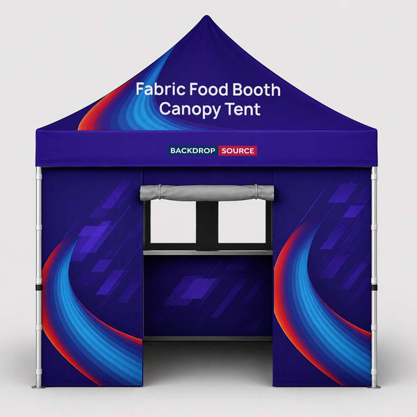 3m x 3m ファブリック製食品ブースキャノピーテント