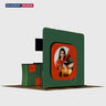 3x3m Inclined Wall Booth Kit with Counter & TV Mount