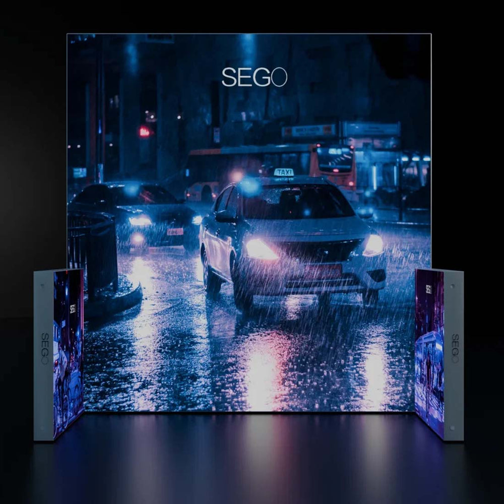 SEGO バックライトブース 3m x 3m - モデル3