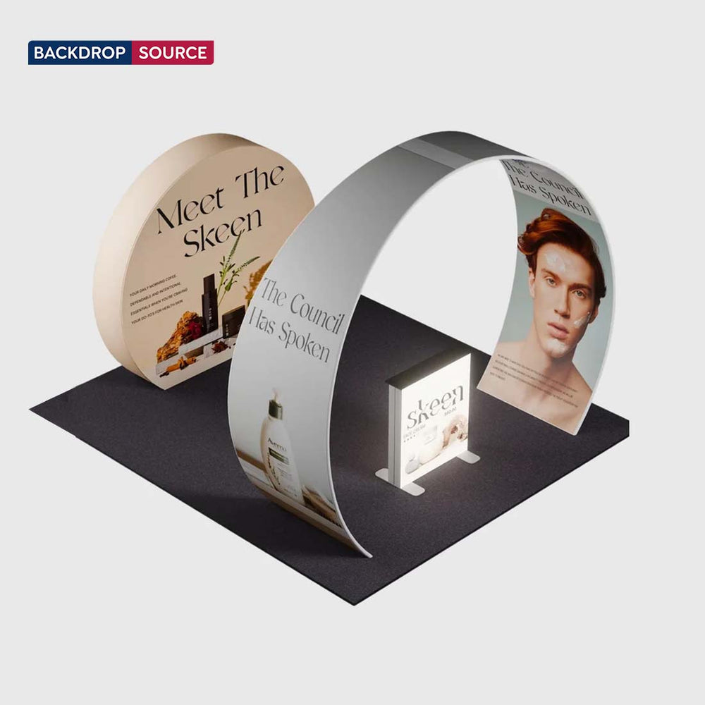 Portable Exhibit Display 3m x 3m - Model 34