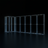 SEGO バックライトライトボックス 6m x 3m - モデル2