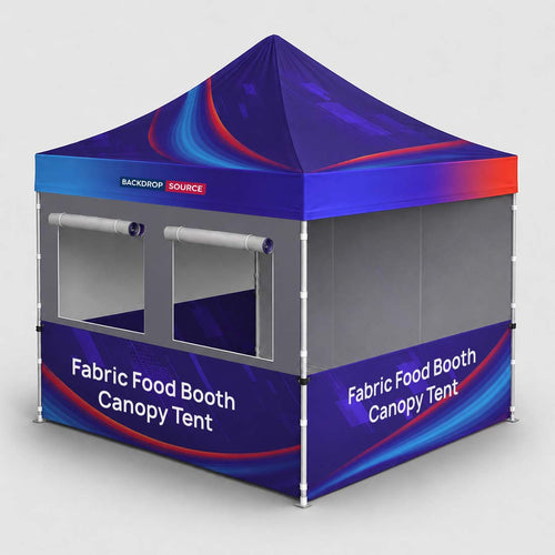3m x 3m ファブリック製食品ブースキャノピーテント