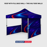 Heavy Duty Fabric Canopy Tent – (3m W x 3m H)