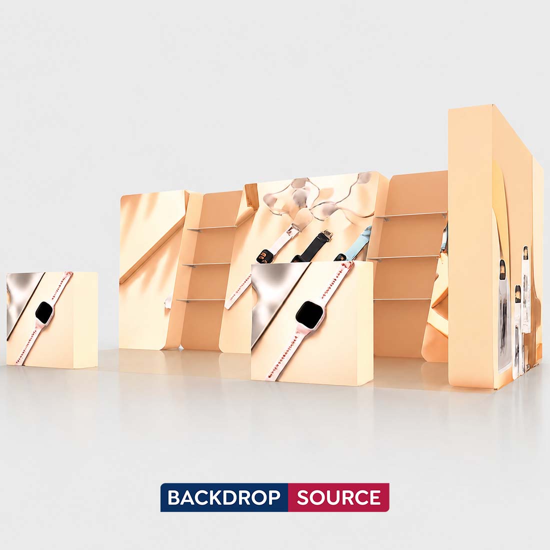 Portable Exhibit Display 3m x 6m - Model 21