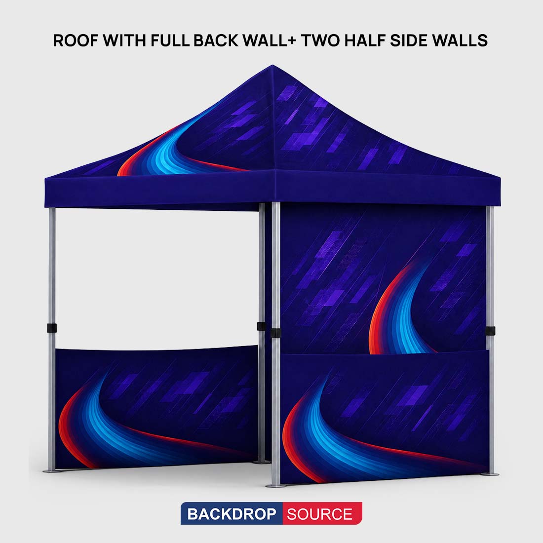 Heavy Duty Fabric Gazebos – (2m W x 3m H)