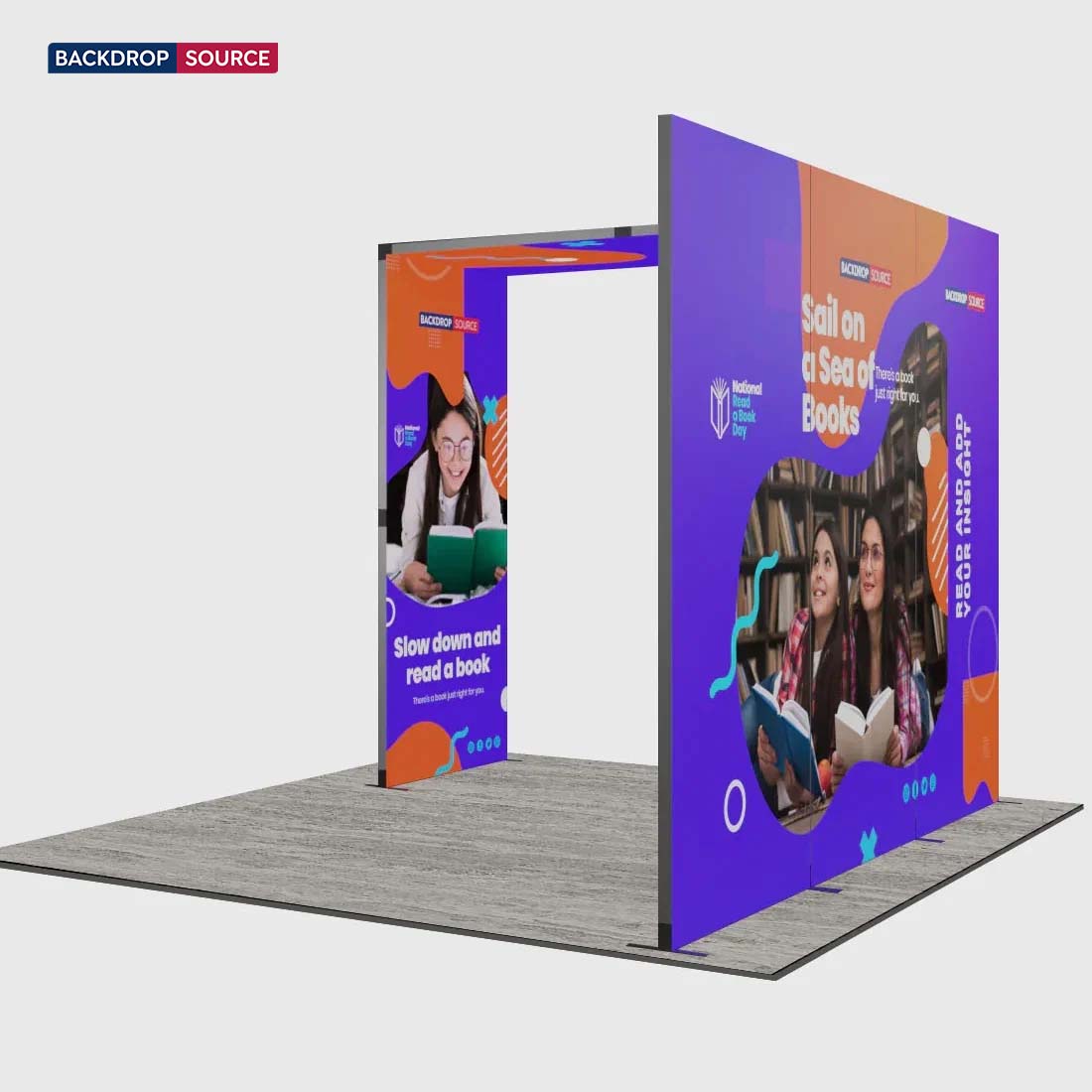 Foldable SEG Exhibition Display - Model 1