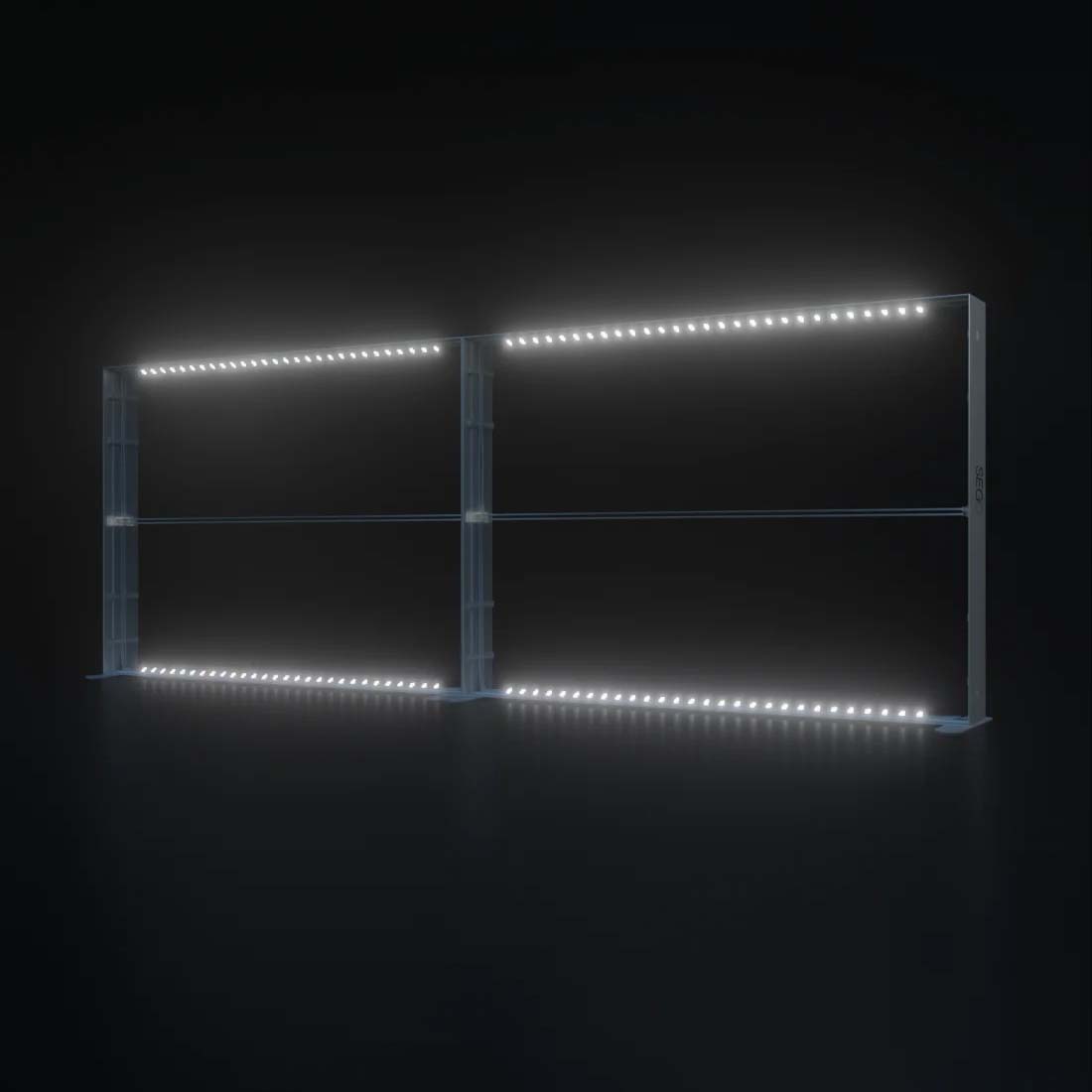 SEGO バックライトライトボックス 6m x 3m - モデル1