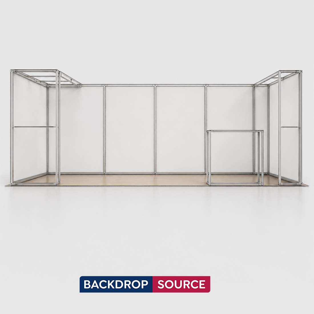 ポータブル展示ディスプレイ 3m x 6m - モデル11