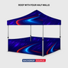 Heavy Duty Fabric Canopy Tent – (3m W x 3m H)