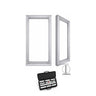 Wall-Mounted SEG Fabric display - 80mm Depth