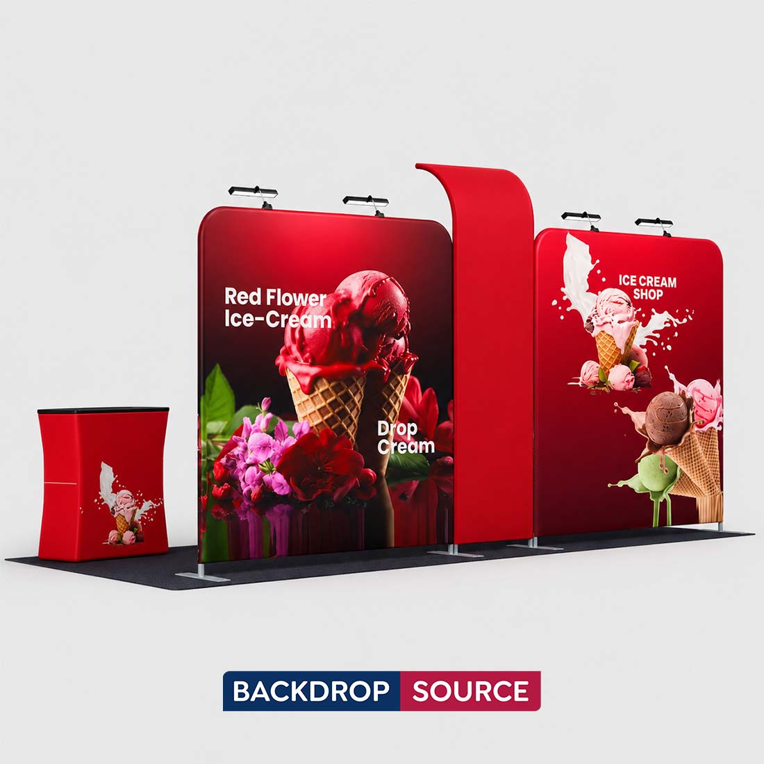 Portable Exhibit Display 3m x 6m - Model 16