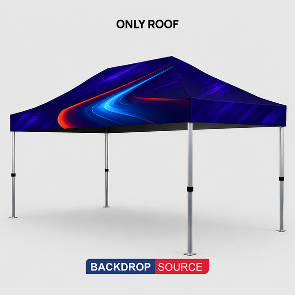 Heavy Duty Fabric Canopy Tent – (4.5m W x 3m H )