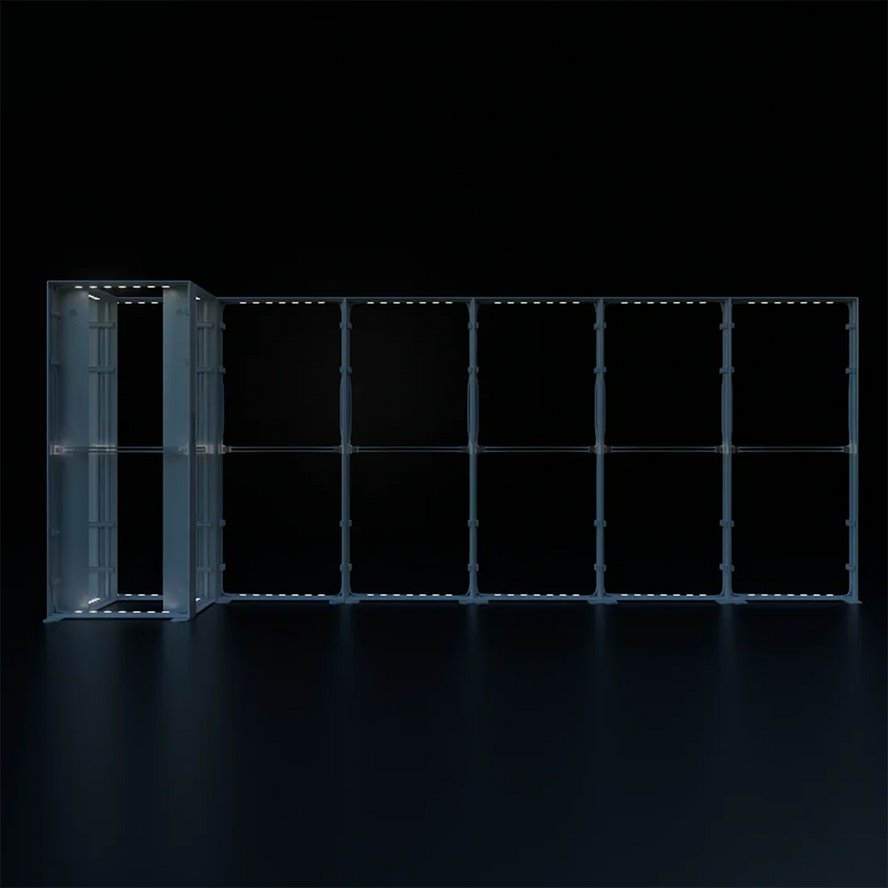 SEGO バックライトライトボックス 6m x 3m - モデル2