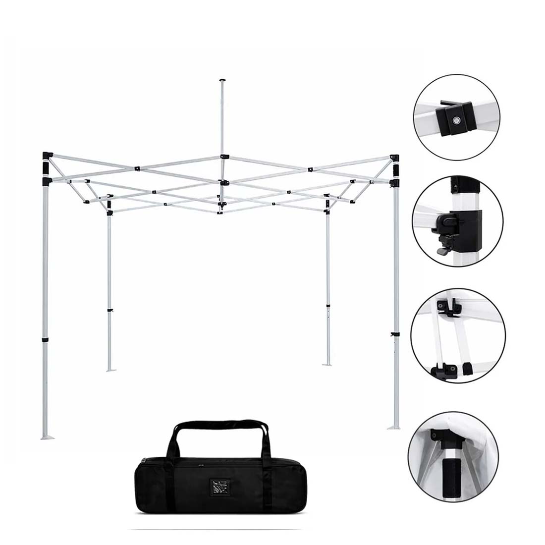 Heavy Duty Fabric Canopy Tent – (6m W x 3m H)