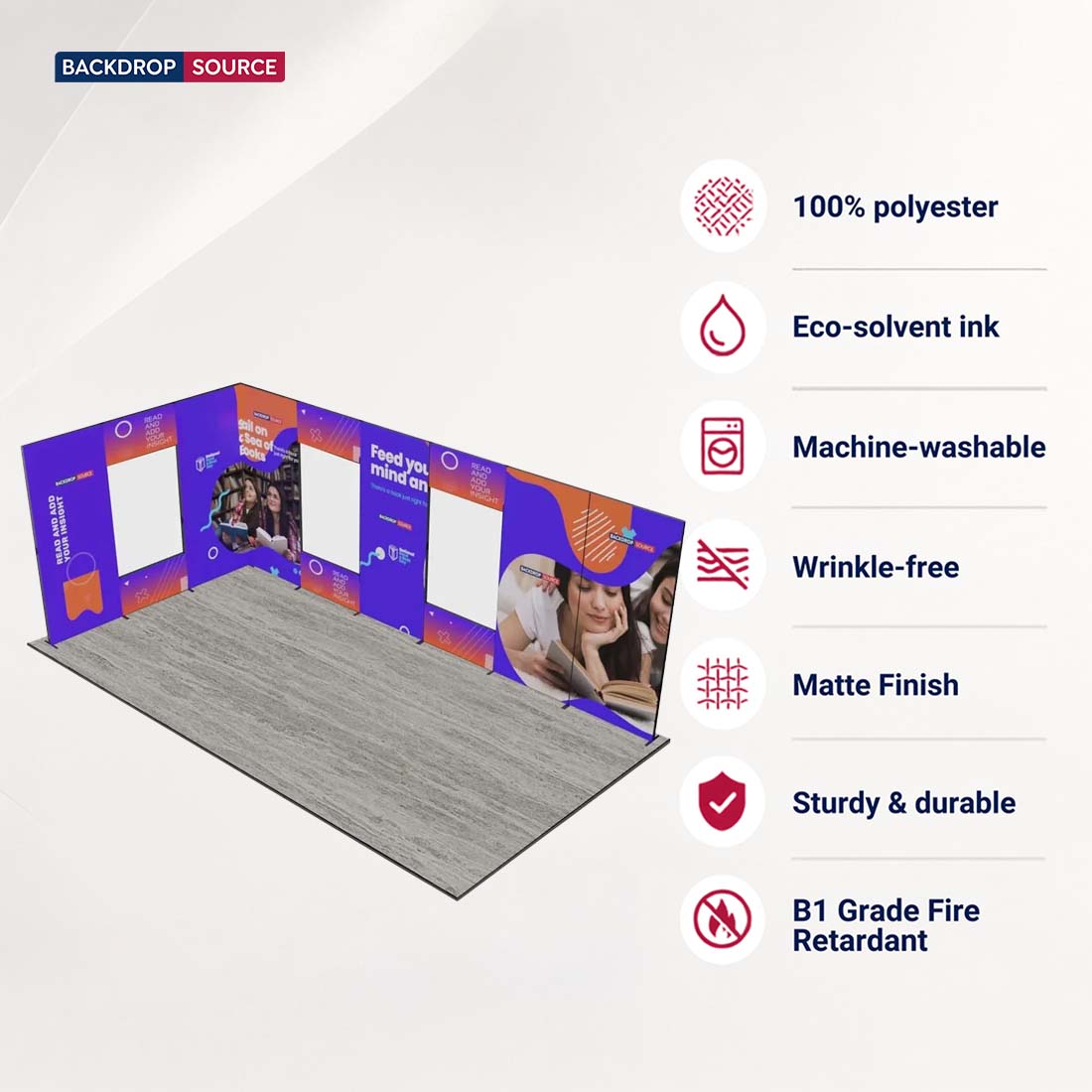 Foldable SEG  Exhibition Display - Model 19
