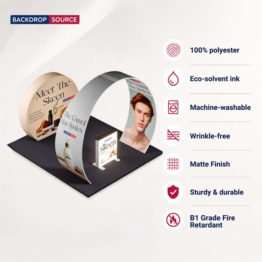 Portable Exhibit Display 3m x 3m - Model 34
