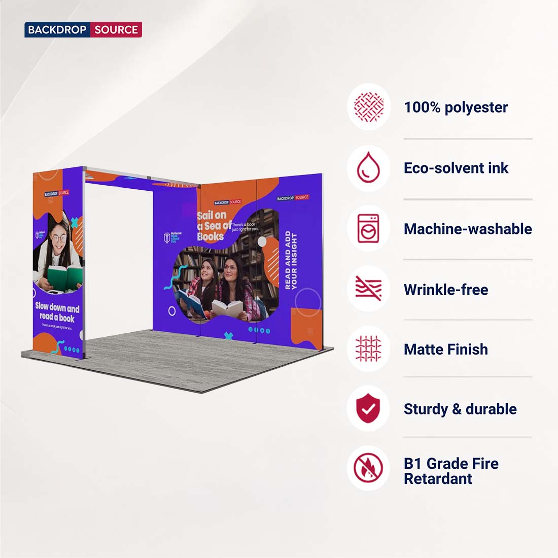 Foldable SEG Exhibition Display - Model 1