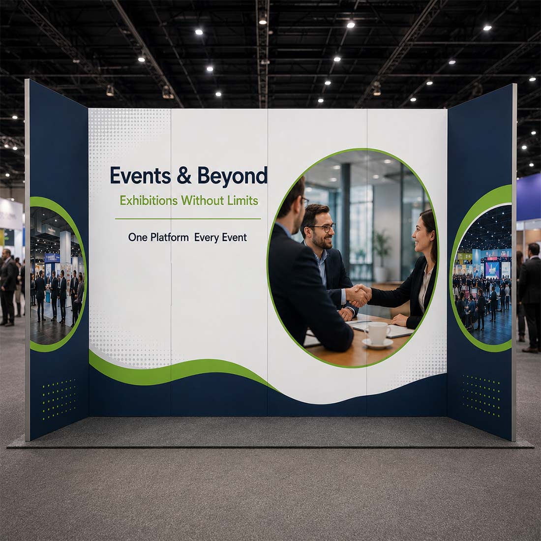 Foldable SEG  Exhibition Display - Model 16