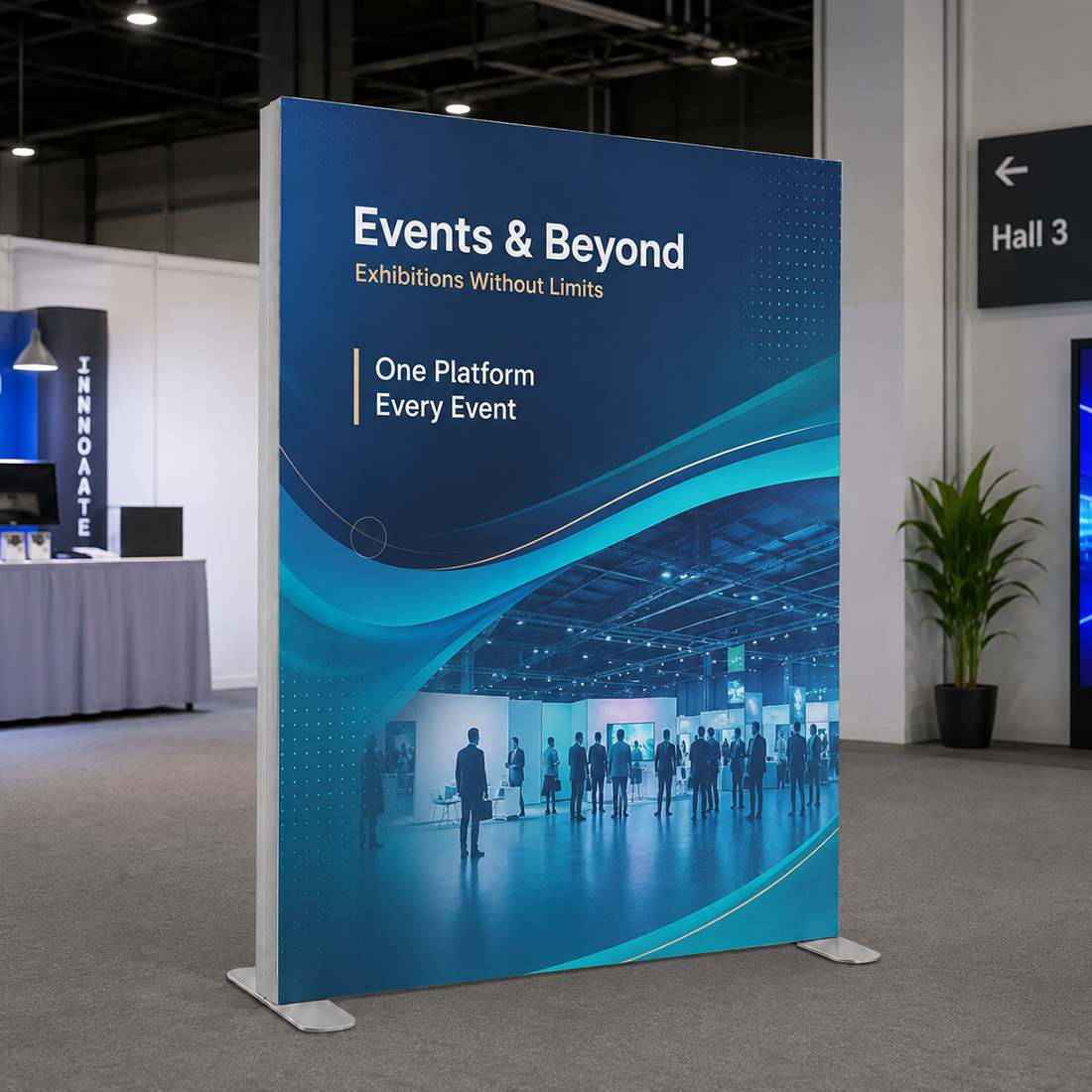 SEG Over Size Fabric Display -  3m W x 4m H