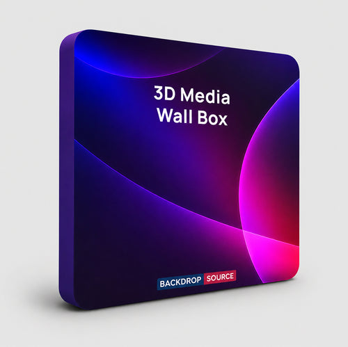 3Dウォールボックス ファブリック展示ディスプレイ