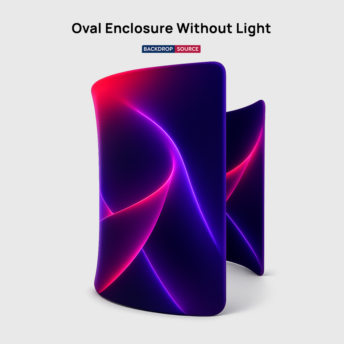 Oval wide doorway Enclosure