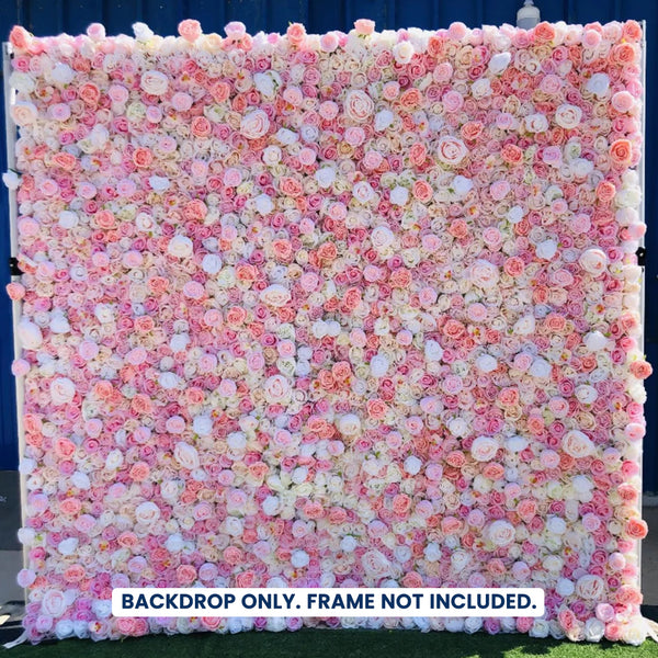 造花イベント用ウォールバックドロップ – スタイル54