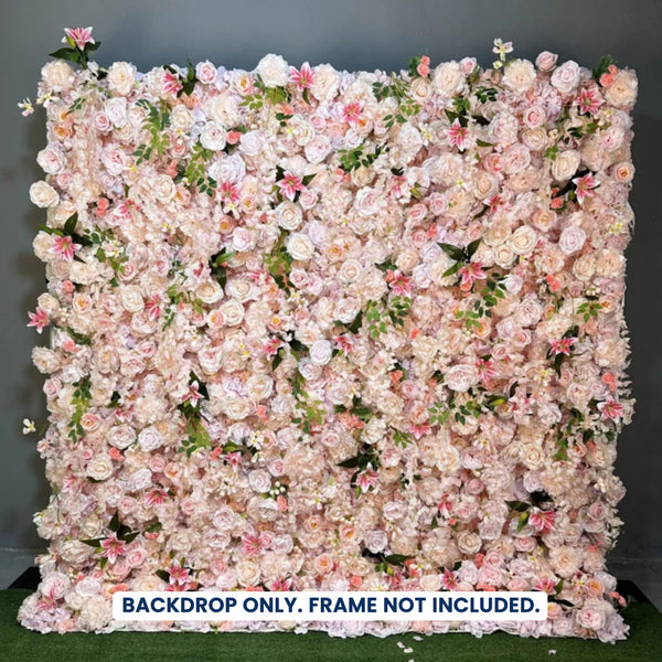 造花イベントウォールバックドロップ – スタイル60