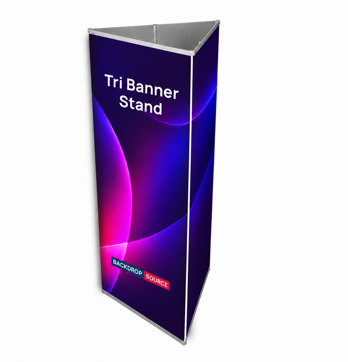 Modular Triangle Fabric Banner Display Stand