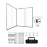 Custom Printed 2 Sided Photo booth Enclosure