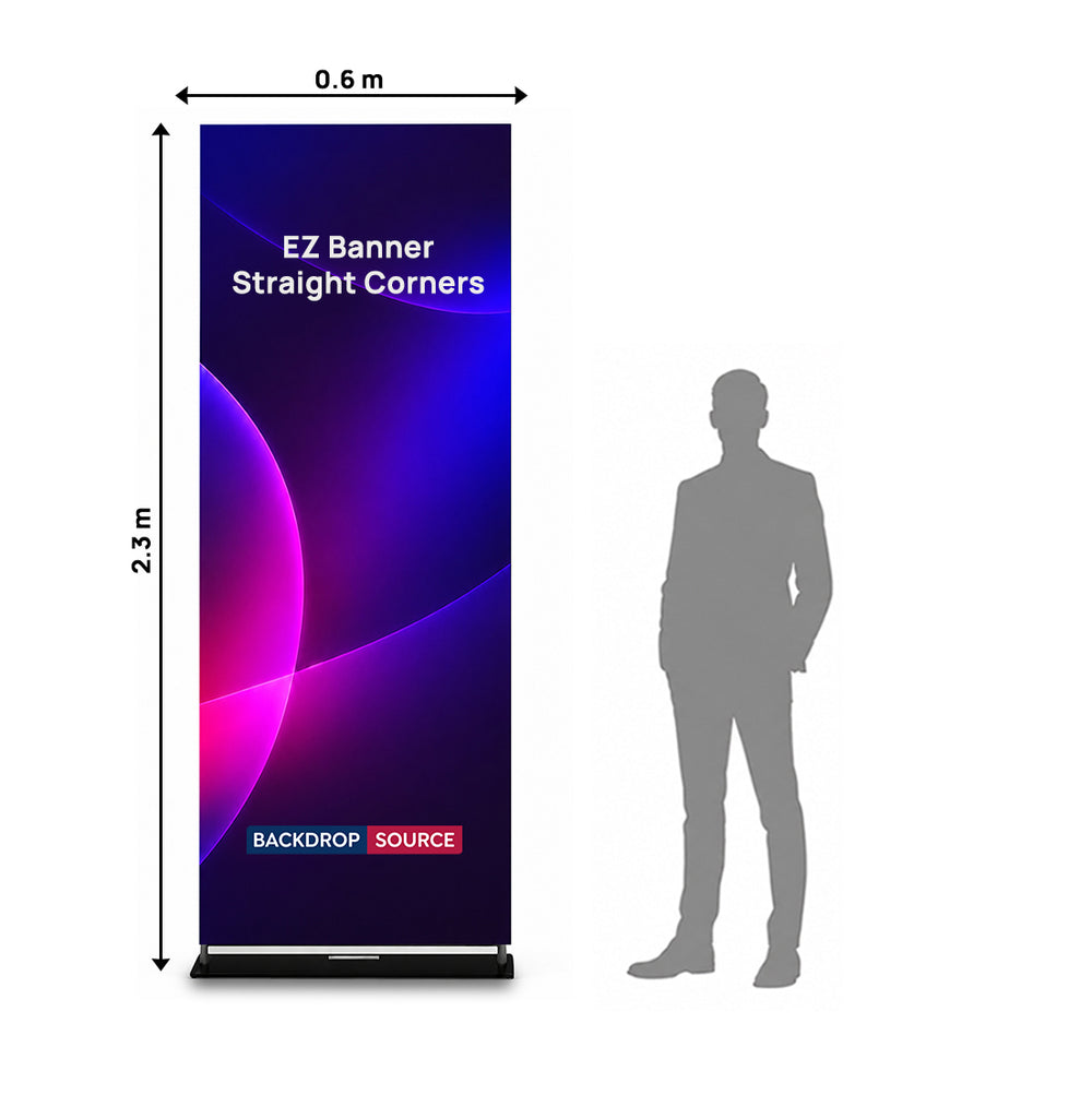 EZファブリックバナー（ストレートコーナー）